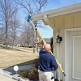 thumbnail image 5 of Mr Longarm Car Wash Brush 0405 10 Inch Brush Width With Threaded Hole; Without Handle; Blue/Soft Polystyrene Fiber; Built-In Hang Tab, 5 of 5