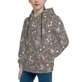 thumbnail image 2 of Sigee Retro Bunny for Boys and Girls Youth Hoodie Kids Clothes Boys' Fashion Sweatshirts-Small, 2 of 6