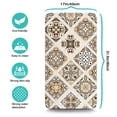 thumbnail image 2 of Washable Rubber Boho Style Vintage Floral Dish Drying Mats for Kitchen Counter Home Large Coffee Bar Pad Accessories and Decor for Utensils Stemware 17''x31.5'', 2 of 4