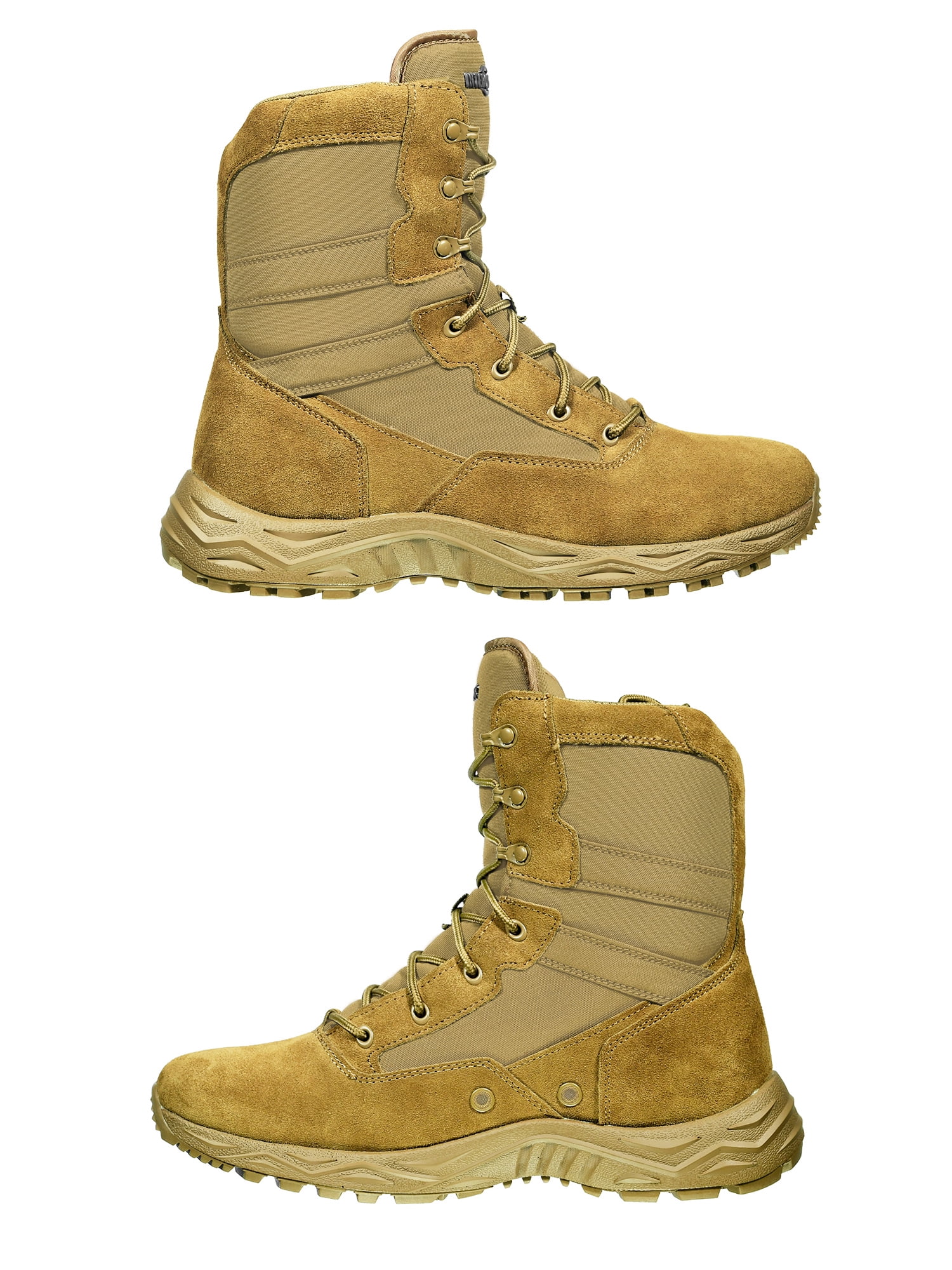 Interceptor Men's Frontier Tactical Work Boots, Coyote Brown