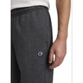 thumbnail image 3 of Champion Men's Powerblend Graphic Fleece Joggers Sweatpants, Standard Unisex Fit, Midweight Fleece, Classic Script Logo, Sizes S-4XL, 3 of 9