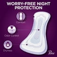 Poise Overnight Incontinence Pads for Women/Bladder Control Pads