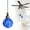 Blue, variant on XJGHHSY 1 PCS Green Pull Chain Crystal Glass Ice Cracked Ball Pull Chain for Ceiling Fan Light Decoration 50cm Extension Chain,Green