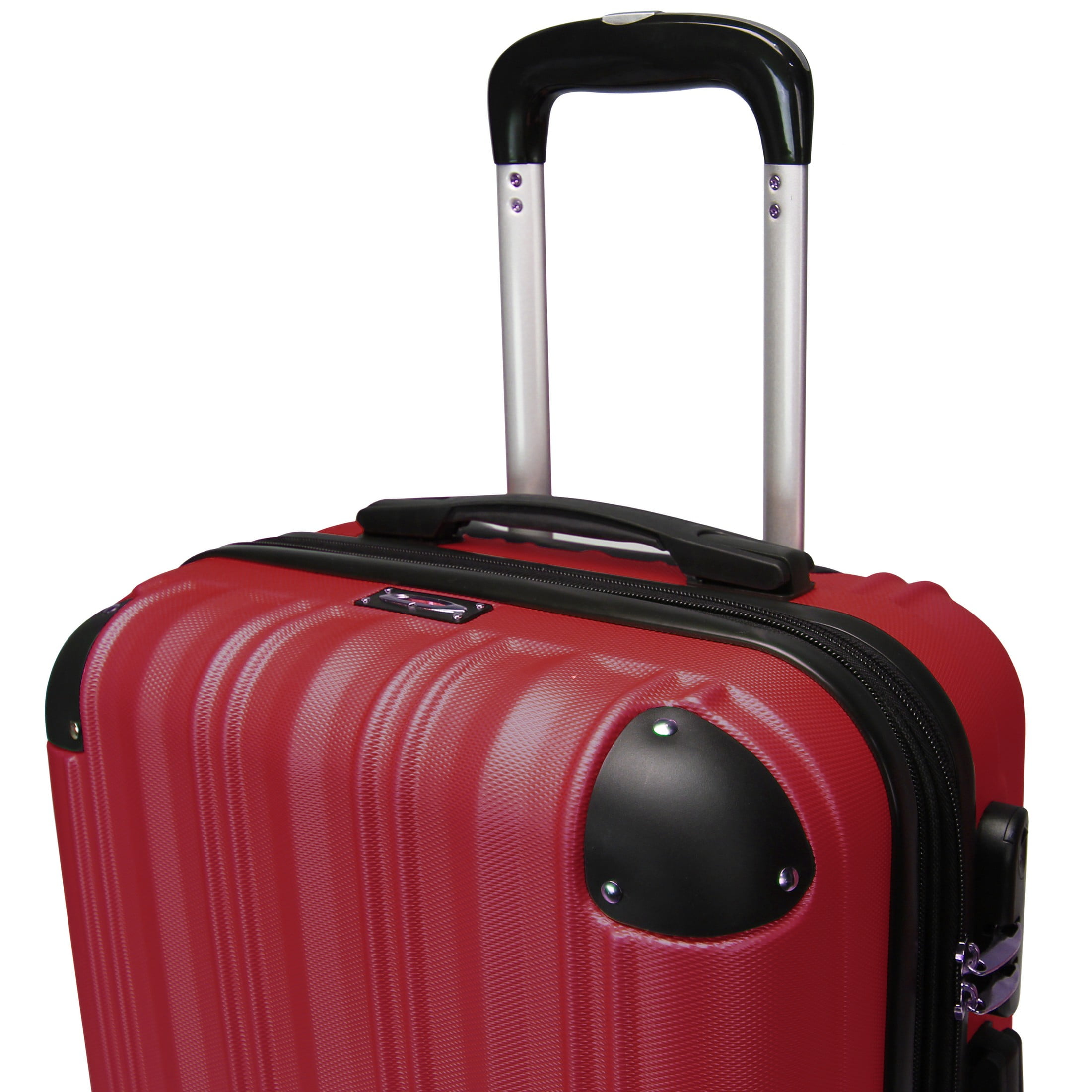 CalBags Kemyer Quest 2-Piece Hardside Lightweight Expandable Spinner Suitcase Luggage Set - Burgundy (20 & 25)