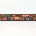 thumbnail image 3 of BE BAR H EQUINE Floral Cactus Bull Hand Carved Western Leather Men And Women Belt, 3 of 4