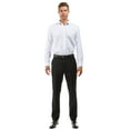 thumbnail image 4 of Men's 3-Pack of Black Dress Pants by Azzuro, 4 of 4