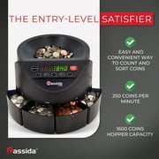 Cassida C100 Coin Counter/Sorter with a 250 Coins Per Minute Speed