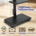 thumbnail image 7 of Mobile TV Stand with Power Outlet, Mobile TV Cart for 32-70 inch TV up to 88 lbs, 7 of 7