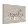 thumbnail image 2 of Becky Thorns 'Vintage Christmas IV Neutral' Canvas Art, 2 of 4