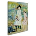 thumbnail image 2 of Trademark Fine Art 'Children On The Seashore Guernsey' Canvas Art by Renoir, 2 of 3