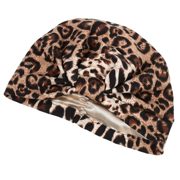 STRANDCHIC Leopard Print Ethnic Style Chemo Turban for Hair and Sleep, Soft Polyester, Comfortable and Breathable Headwear