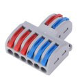 thumbnail image 2 of Terminal BlockC, Prevent Oxidation Stable Compact Lightweight Quick Terminal Block, For Soft Wire Hard Wire, 2 of 8
