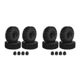 thumbnail image 1 of 8PCS 120mm 1.9 Beadlock Wheel Rim Tire Set for 1/10 RC Crawler Car TRX4 D90 Axial SCX10 II III Redcat, 1 of 9