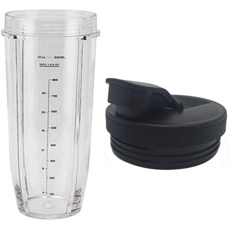 Genuine Ninja Blender Cup 32 oz for Auto IQ DUO BL641 BL640 BL642 BL482 BN801 BN701 and others