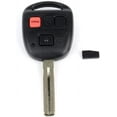 thumbnail image 3 of CCIYU X 1 Flip Key Fob with Key Blade 3 buttons Replacement for 1999-2003 for Lexus RX300 Series with FCC ADP12548701S N14TMTX-1, 3 of 6