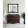 thumbnail image 5 of James Martin Vanities 48" Burnished Mahogany Single Vanity w/ 3 CM Charcoal Soapstone Quartz Top, 5 of 5