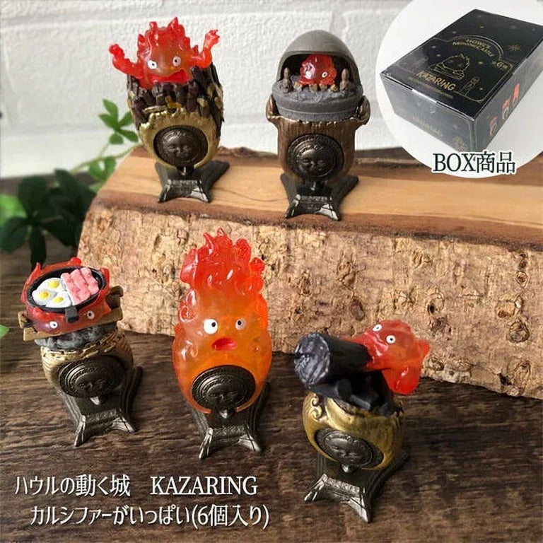 Calcifer Howl's Moving Castle Benelic KazaRing Blind Box - Walmart.com