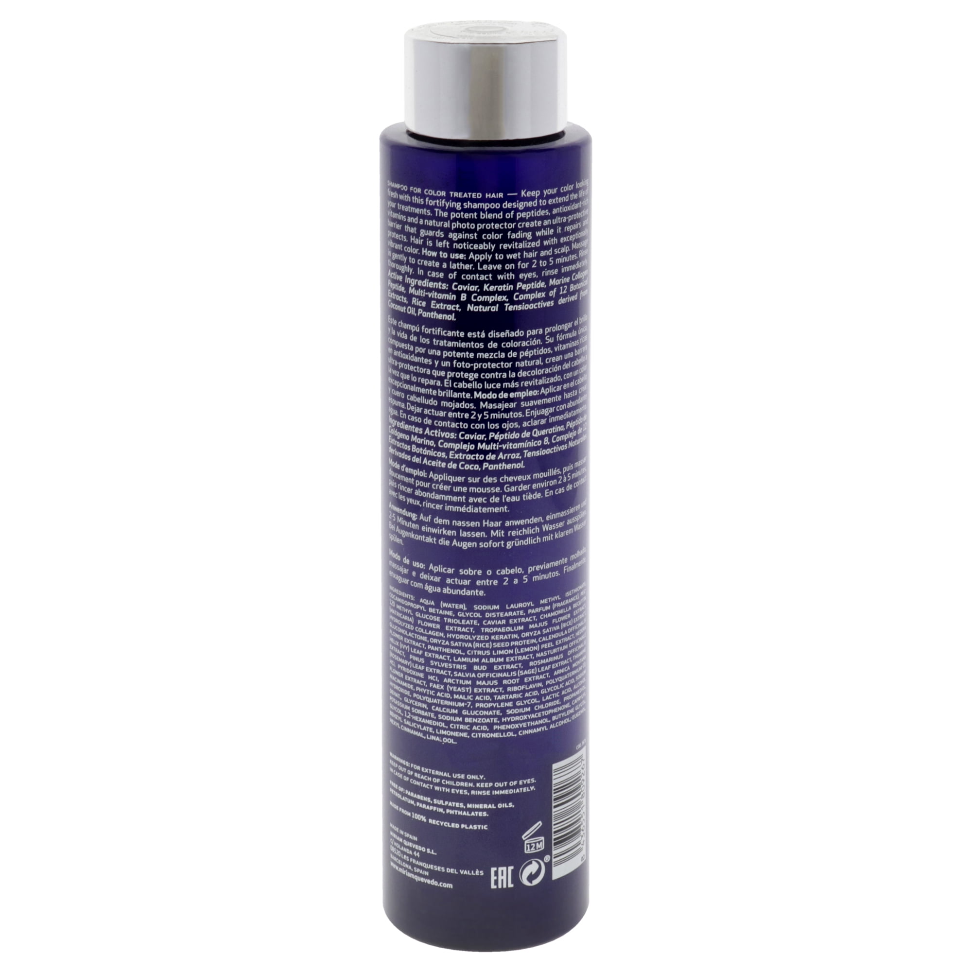 Miriam Quevedo Extreme Caviar Shampoo For Color Treated Hair , 8.5