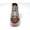 thumbnail image 6 of NEKTA /ke'nekt/ Men's Fashion Sneaker/ Lace-Up Leather Sneakers/ Casual Dress Shoes - Ryder High Tan/Silver 9, 6 of 7