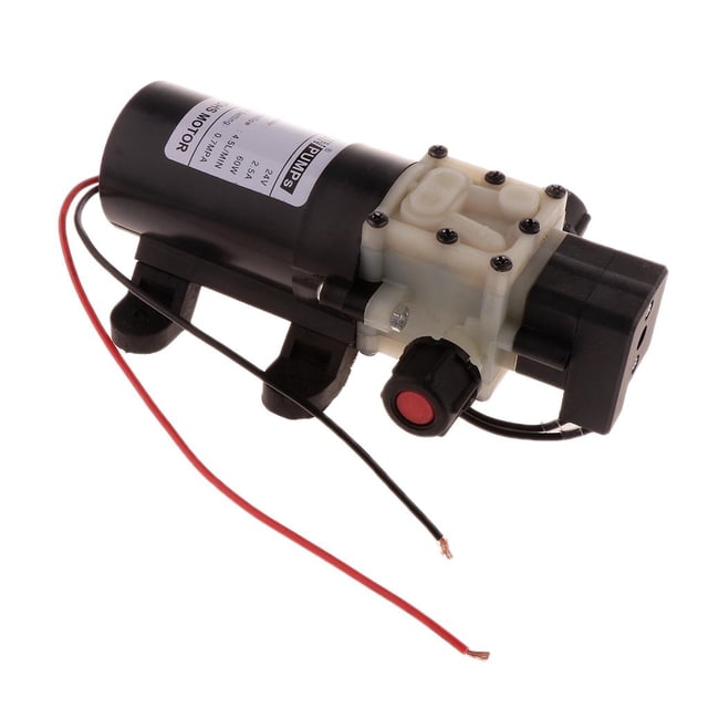 DC 12V 24V 48V 60V Micro Bomba De Agua De Diafragma 4.5L / Min Eléctrico De Autocebante Mini Para Dispensador De Agua perfecl Bomba de agua eléctrica