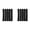 Black, variant on Reusable Foam Rod 10 Pieces for Fly Tying and Bait Making, Cylinder Float Foam Stick for Fishing Rigs, Easy to Use Floating Stick for Baits, Fishing, White