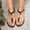 Black, variant on Women's Flat Sandals Round Toe Toe Post Back Elastic Strap Summer Beach Vacation Comfort Flip Flops