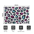 thumbnail image 5 of White and Colorful Of Leopard Print Door Rugs,Washable Non Slip Door Mats Indoor,Decorative Door Mats,Entry Mat Indoor for Entrance,Bedroom,Kitchen,Bathroom,16"x24", 5 of 6