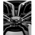 thumbnail image 3 of RTX BLACK WIDOW Custom Wheel - 18x8, 35 Offset, 5x120.65 Bolt Pattern, 74.1mm Hub - Black with Machined Gray Face Rim, 3 of 5