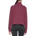 thumbnail image 3 of Calvin Klein Women's Ribbed Long Sleeve Turtleneck Red Size XX-Large, 3 of 3
