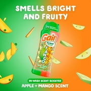 Gain Laundry Scent Beads, Tango 2-in-1 In-Wash Scent Booster, Dual Apple & Mango Scent, 21.1 oz