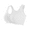 white, variant on Front Closure Bras for Women with Nipple Cover Full Coverage Post Surgery Bra Back Support Wireless Minimizer Bra Nude 40DD