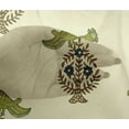 thumbnail image 4 of oneOone Viscose Chiffon Fabric Leaves|Bird & Floral Block Print Fabric BTY 42 Inch Wide, 4 of 4