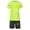 Fluorescent_Green, variant on Manyakai Soccer Tracksuit Uniform for Boys Girls Kids Soccer Jersey Athletic T-Shirt with Shorts Blue 110