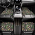 thumbnail image 6 of Salouo Forest Animals And Plants for Car Floor Mat Set of 4–Car Carpet Mats - Car Mats with Anti-Slip Backing & Driver Heel Pad Universal Fit for Cars, Trucks, SUVs, and Vans, 6 of 6