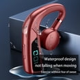 thumbnail image 3 of Oggfader Wireless Earbuds Bluetooth Conduction Headphones Open Ear Headphones Bluetooth 5.2 Sports Wireless Earphones With Built In Mic Sweat Headset Red, 3 of 8