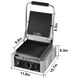 thumbnail image 2 of Parrilla de Presión Panini VEVOR 1800w, 2 of 8