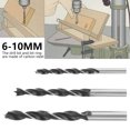 thumbnail image 2 of Tcwhniev Dowel Drill Joinery Kit WoodWorking Pocket Hole Screw Drill Bit Set, Black, 5/15/16 Piece, 2 of 10