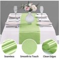thumbnail image 3 of 2Pcs Satin Wedding Table Runner Solid Color Satin Decorative Table Mat Newway, 3 of 5