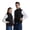 Black, variant on Fesfesfes Plus Size Heated Vest For Men And Women Dual Control 9 Heating Vest Unisex Heated Jacket Winter Heating Vest On Sale