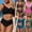 Army Green, variant on EazyTech Women's High Waisted Bikini Sets Matel Tummy Control Swimsuits V Neck Twist Front Bathing Suit
