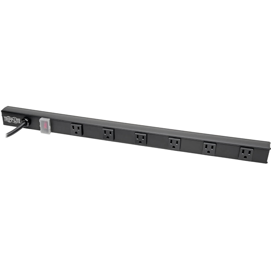 Tripp Lite Power Strip RightAngle 515R 6 Outlet 8ft Cord 515P 24in