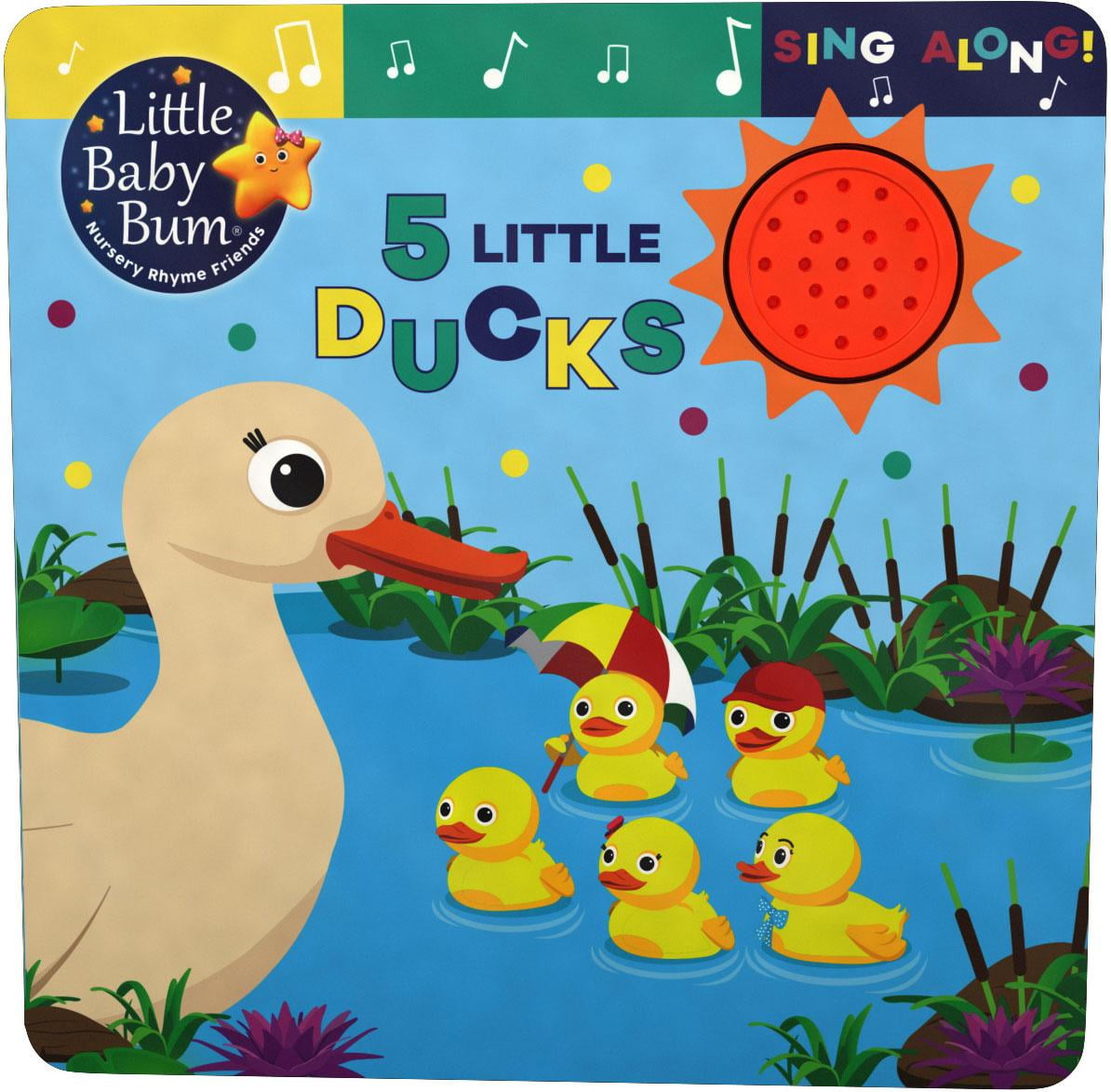 little-baby-bum-5-little-ducks-board-book-walmart-walmart