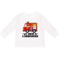 thumbnail image 3 of Inktastic Fireman Uncle is a Firefighter Boys or Girls Long Sleeve Toddler T-Shirt, 3 of 5