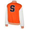 thumbnail image 3 of Women's Colosseum Orange Syracuse Orange French Baguette Full Snap Fleece Jacket, 3 of 3