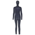 thumbnail image 4 of YDLCAFD Womens Long Sleeved High Neck Halter Back Sports Jumpsuit M, 4 of 9