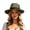 A-Army Green169, variant on Unisex Fedora Hat Feather Decor Felt Cap Vintage Elegant Stylish Carnival Gathering Party Holiday Headwear