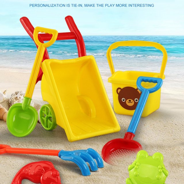 Juego de juguetes de arena de playa para niños, juguete multifuncional para exteriores, regalo para niños
