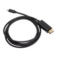 thumbnail image 5 of Cable tipo C a Displayport 4K HD chapado en oro para evitar interferencias Cable tipo C a DP de 10 Gbps para TV proyector PC 5,9 pies, 5 of 5