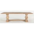thumbnail image 2 of World Interiors Pengrove 108" Mango Wood Dining Table in Light Brown, 2 of 4