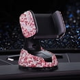 thumbnail image 4 of CENL Car Phone Mount Rhinestone Crystal Interior Decoration for Dashboard Air Vent, 4 of 4
